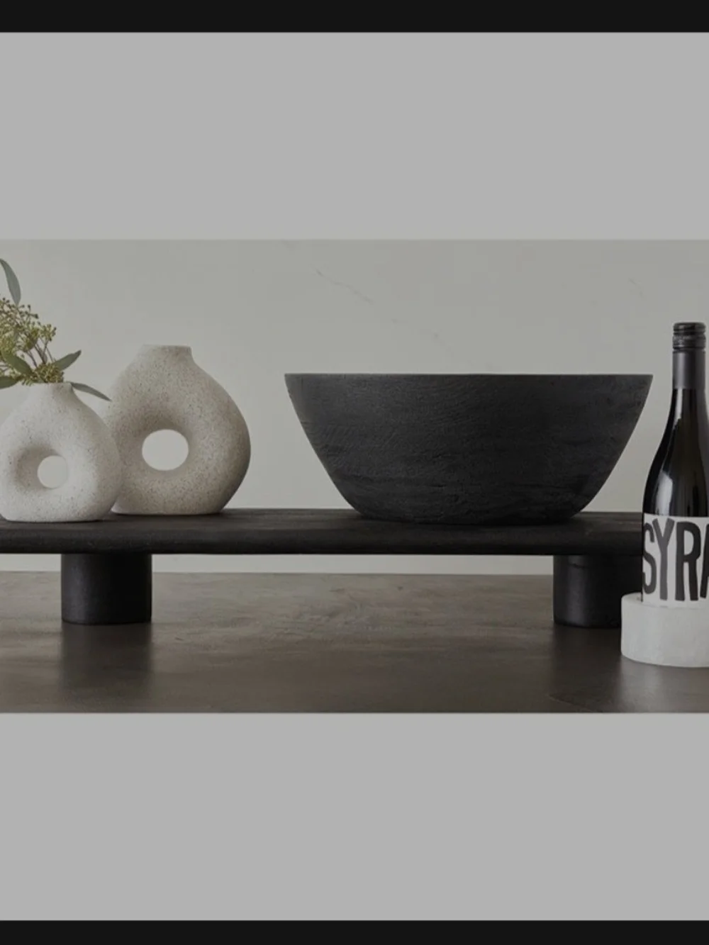 Modern Sanded Vase - Medium